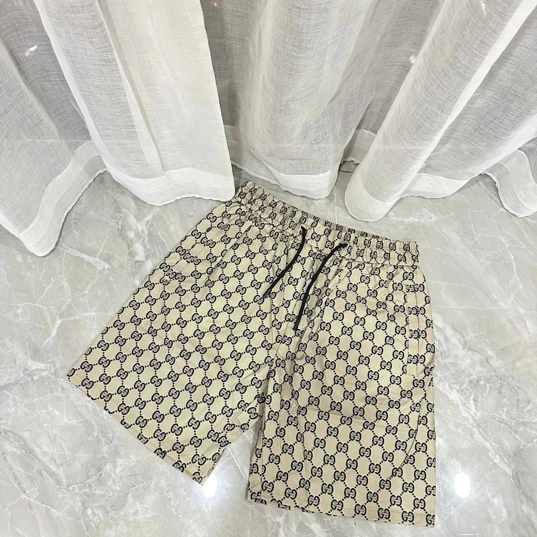 Dior Logo-Print Shorts Oblique Monogram — 22