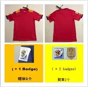 Nike Spain Home Jersey 2022 World Cup — home:DAVID VILLA # 7