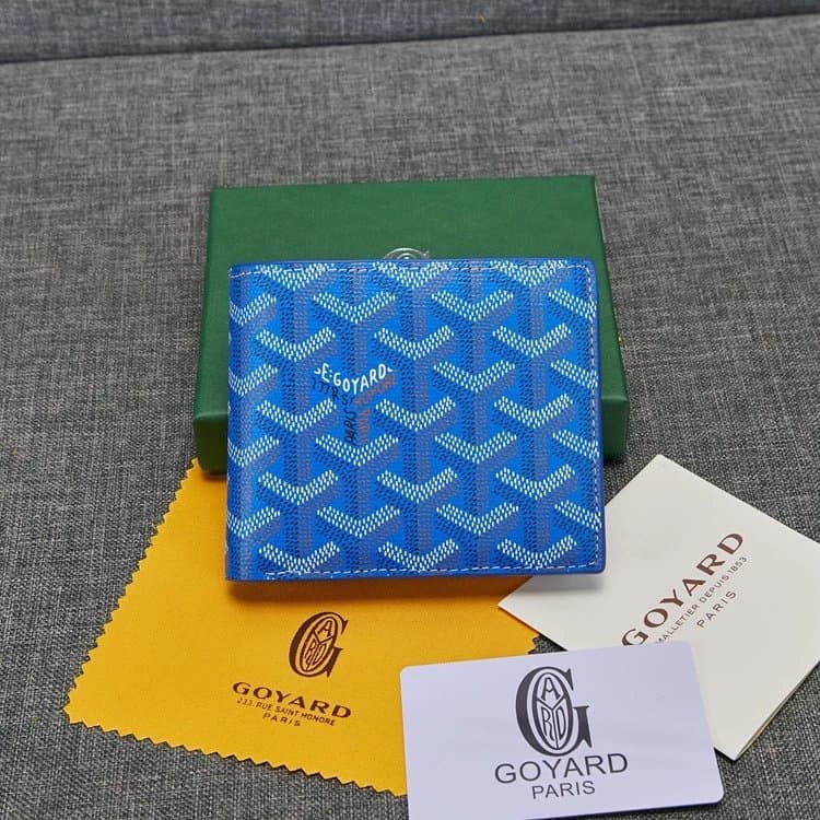 Goyard Zip Card Holder Saint Louis Pattern — 款式2蓝色