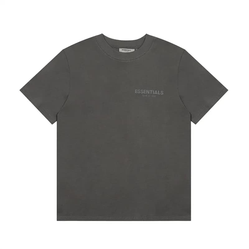Fear of God Essentials Drawstring Shorts Black — 2301深灰