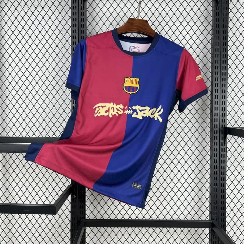 Adidas Spain Home Jersey 2022 World Cup — 2425巴萨主场联名版