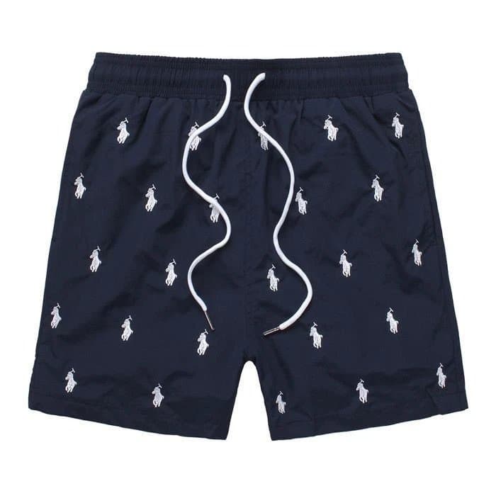 Polo Ralph Lauren Swim Trunks Classic Fit — 062 royal blue white label