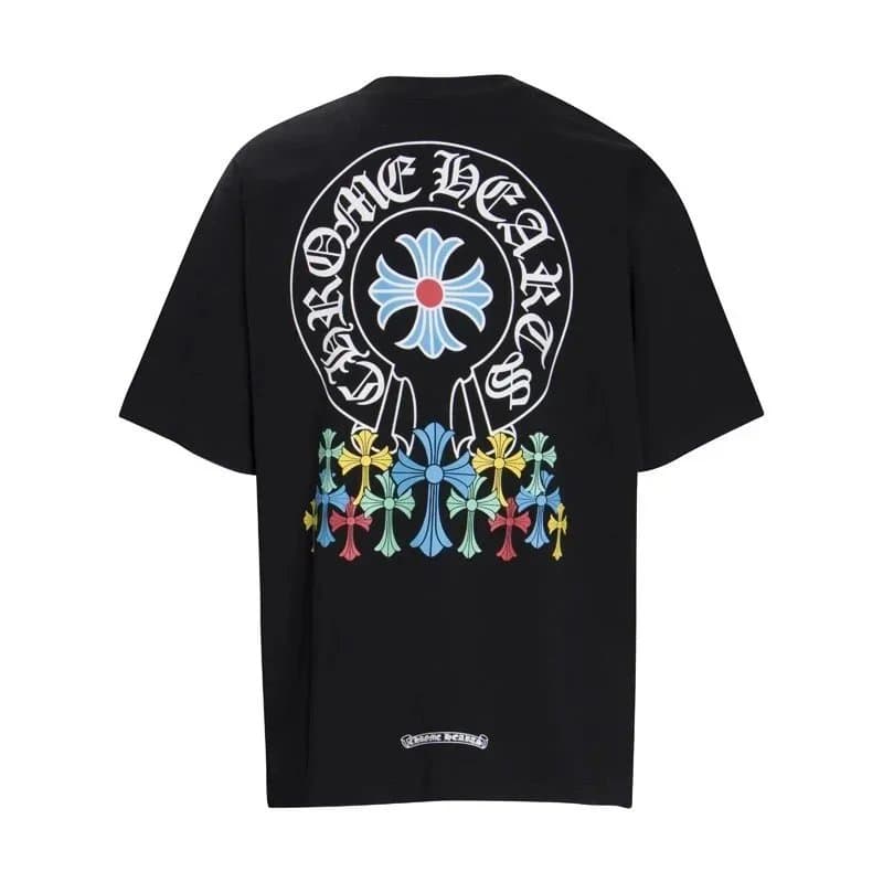 Off-White × Chrome Hearts T-Shirt Cross Logo — Y19