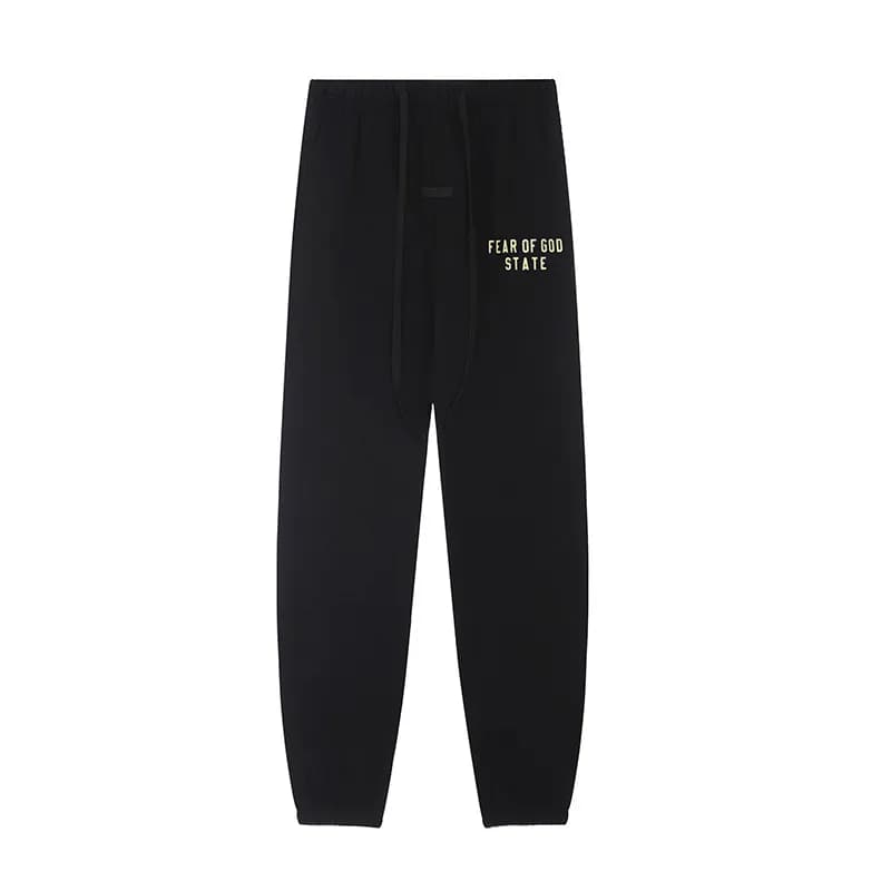 Fear of God Essentials Hooded Sweatshirt Essentials Logo — 2531黑色