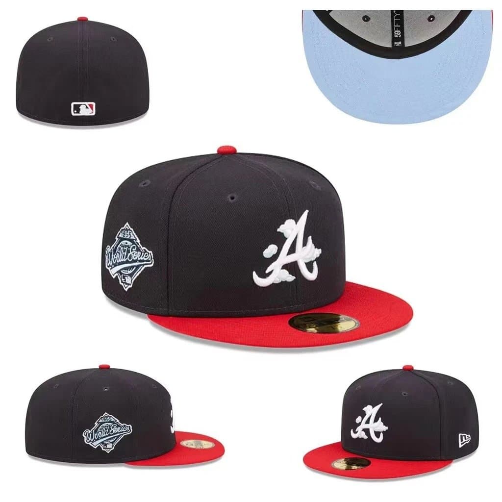 New Era × MLB 59FIFTY Fitted Cap LA Dodgers World Series Patch — 1