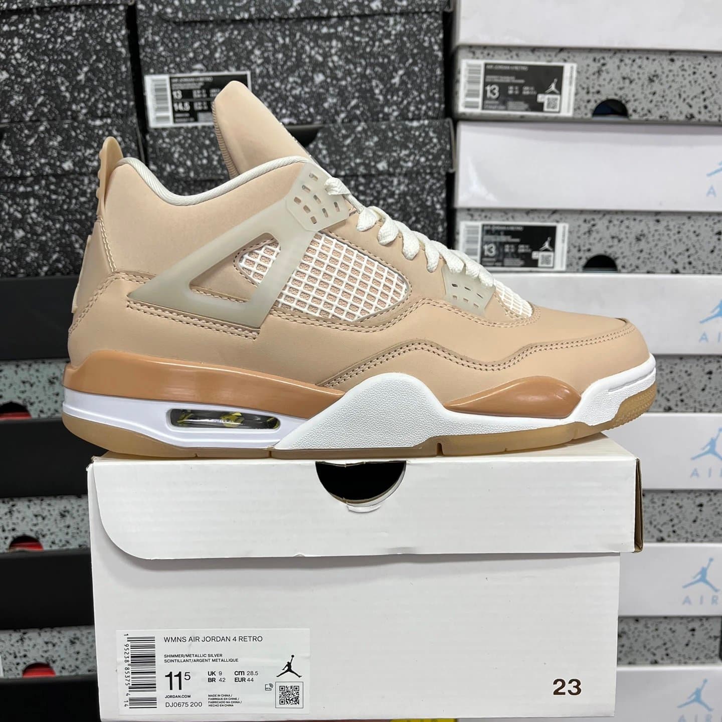 Air Jordan 4 Retro Shimmer/Metallic Silver