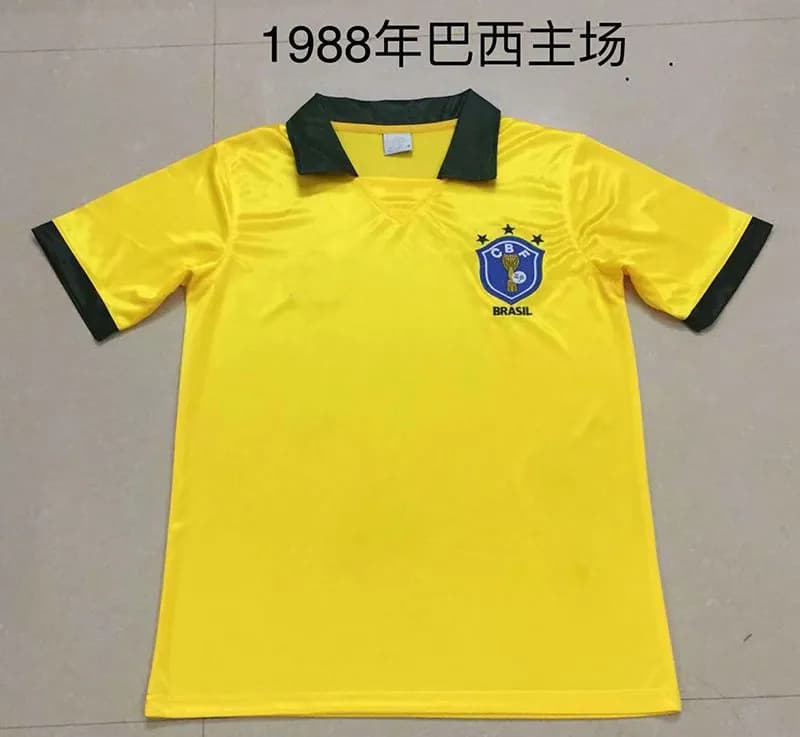 Nike Brazil National Team Jersey Home — 1988巴西主场
