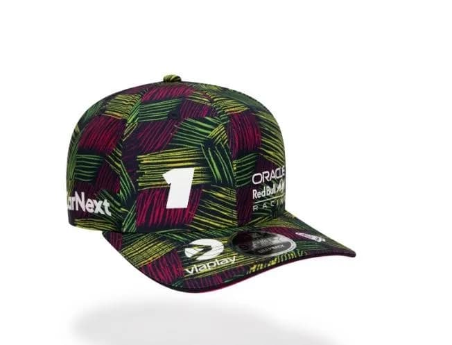 New Era Snapback Cap Oracle Red Bull Racing Palm Print