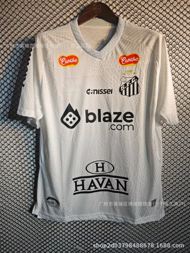 Flamengo Home Jersey 2023-24 — 桑托斯主场赞助商版-无印号