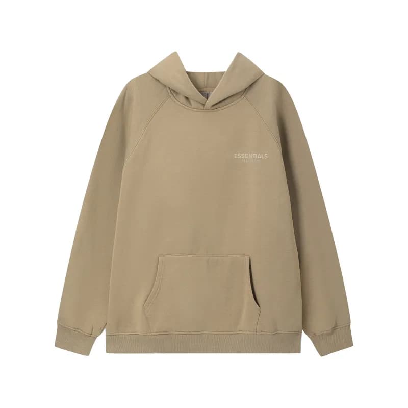 Fear of God Essentials Essentials Set Olive Green Logo — 931卡其