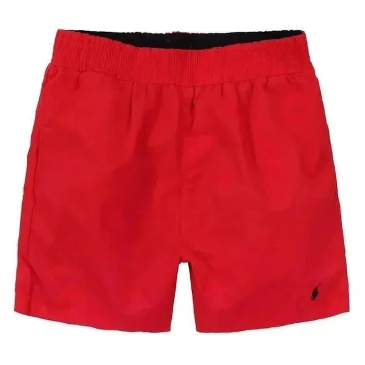 Polo Ralph Lauren Polo Swim Trunks Olive with Orange Lining — 19
