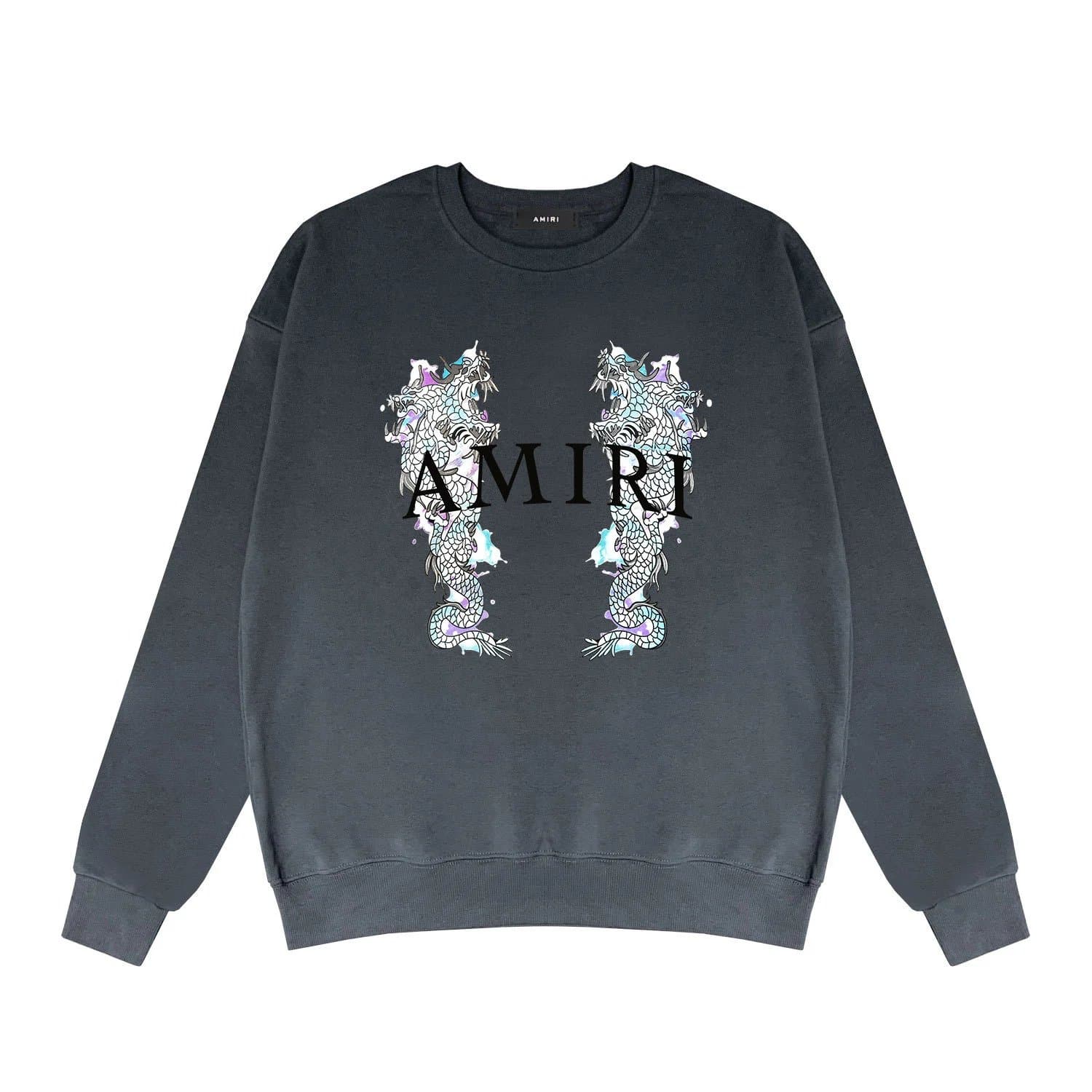 Amiri Crewneck Sweatshirt Dripping Logo — A14