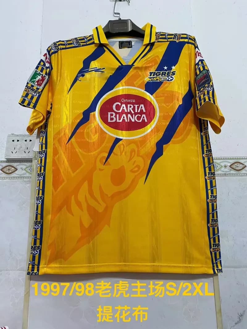 Adidas Real Madrid Training Jersey Siemens Mobile Sponsor — 1997-98老虎主场