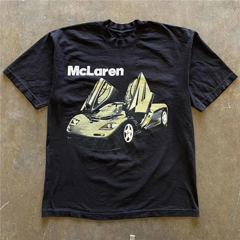 Gallery Dept. Flat-Six Graphic Tee Porsche Print — 6
