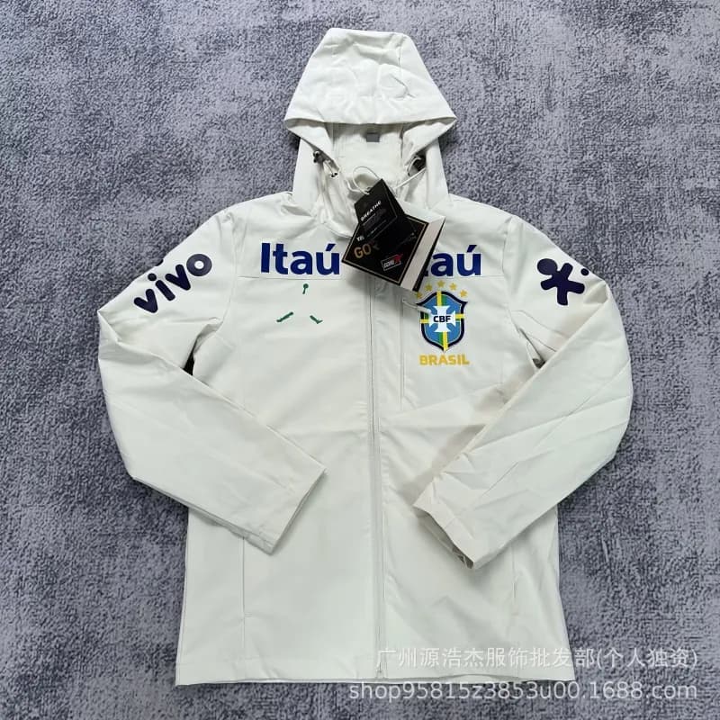Nike GORE-TEX Jacket Brazil CBF — 巴西飞人版冲锋衣米色
