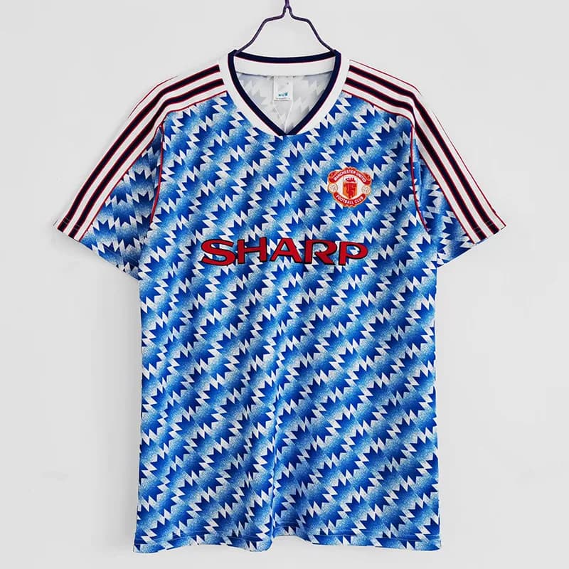 Home Shirt Pirelli Sponsor — 90/92曼联客场