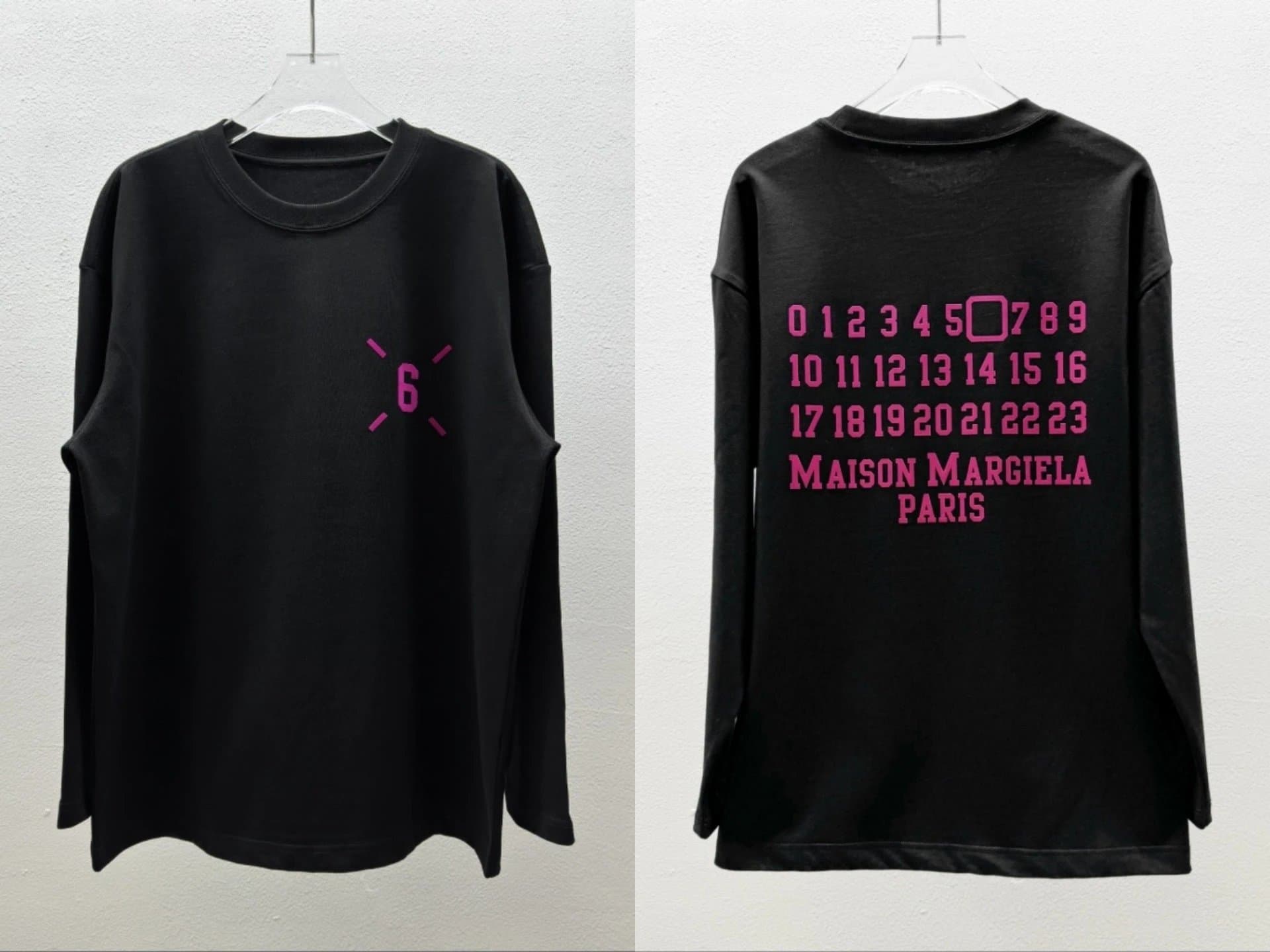 Maison Margiela Logo Tee White Print — 11