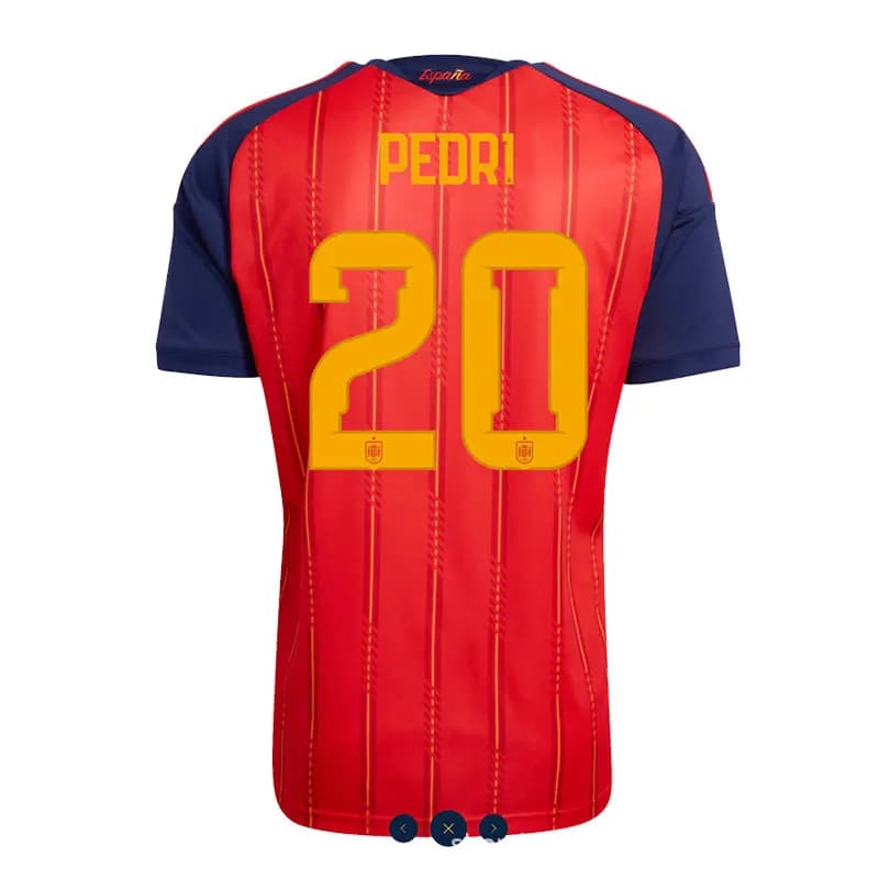 Adidas Spain National Team Jersey Yamal #19 — 现货-西班牙主场-佩德里