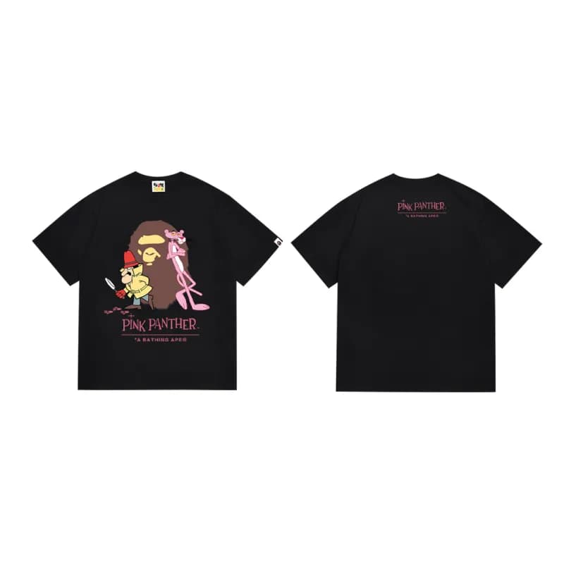 Sp5der Graphic Tee Blue Flame Skull — 181黑