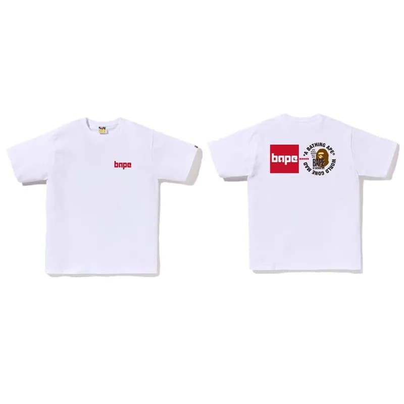 BAPE Ape Head Tee Brown Ape Head — 1008白色