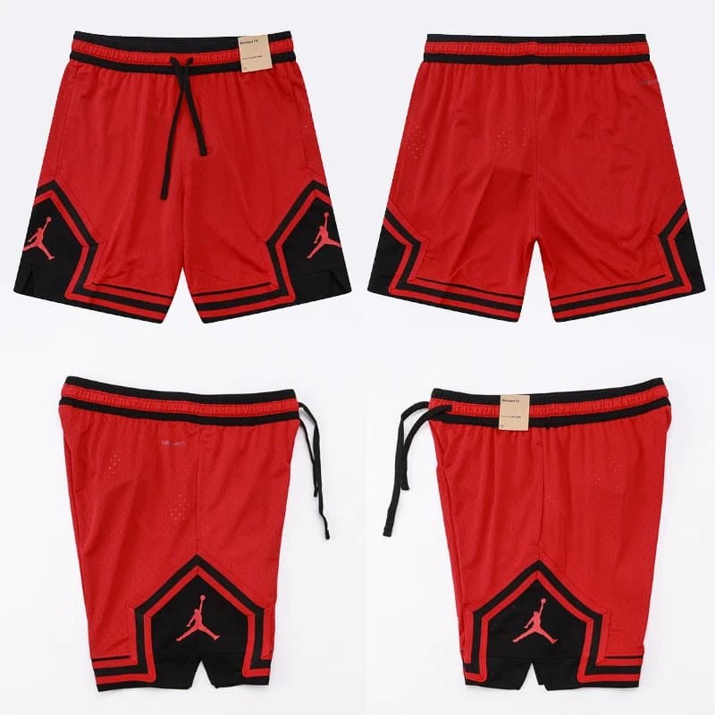 Jordan Jumpman Shorts Mesh Panel — A2404#红色