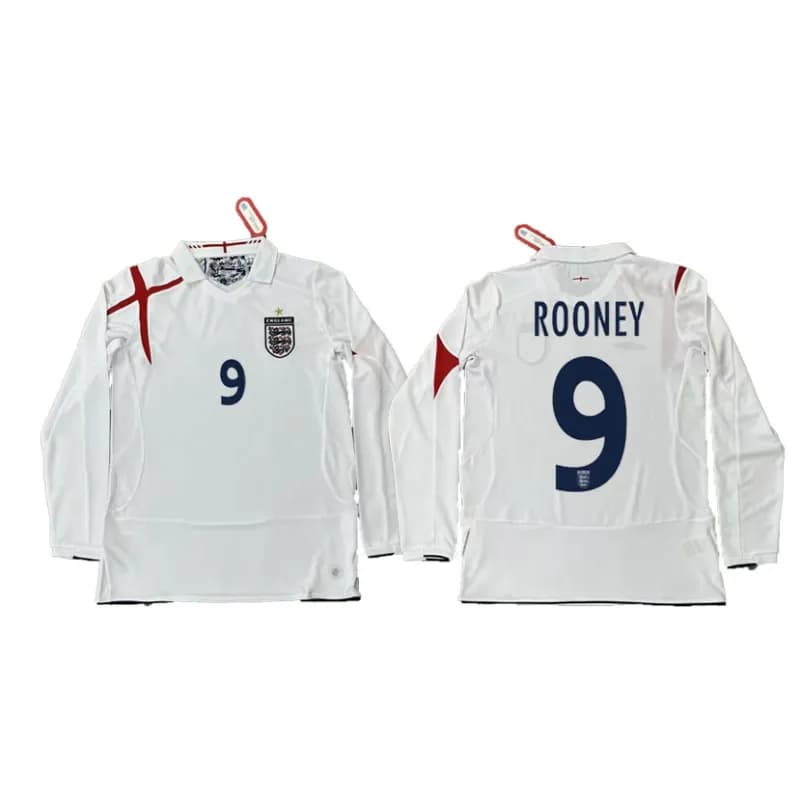 Nike Italy National Team Tee Home Kit — 2006 england home long sleeve no. 9
