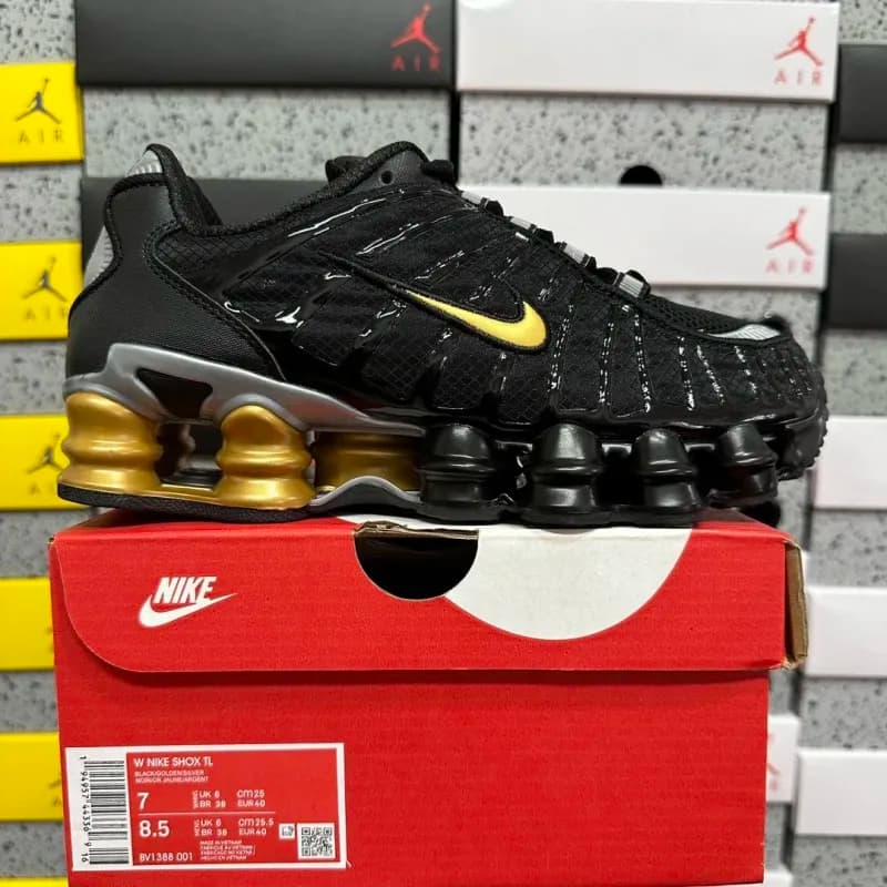 Nike Shox TL Black/Red — 黑金 BV1388-001