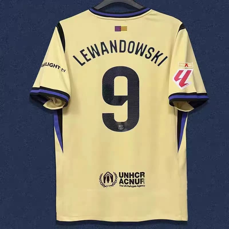 Nike Football Jersey Lewandowski #9 UNHCR Edition