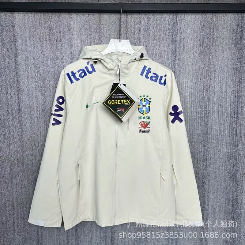 Nike GORE-TEX Jacket Brazil CBF — 巴西冲锋衣米色