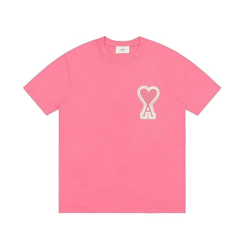 AMI Paris Logo T-Shirt Heart A Patch — 16