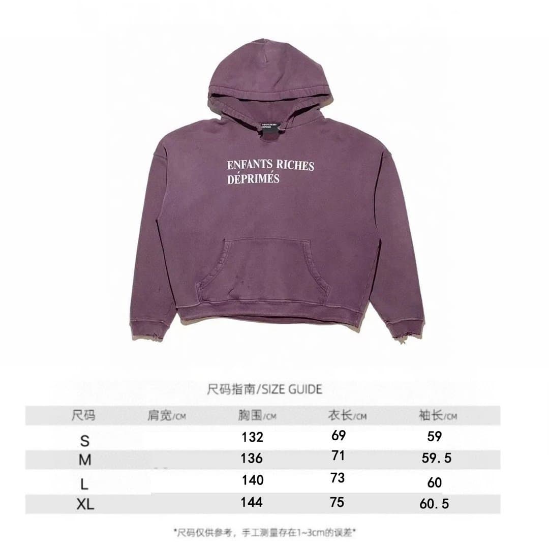 Fear of God Essentials Hooded Sweatshirt Graphic Print — Deep Purple