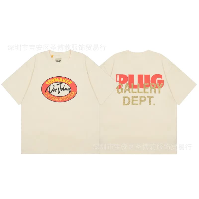 T-Shirt Gallery Dept. Logo Print — 24