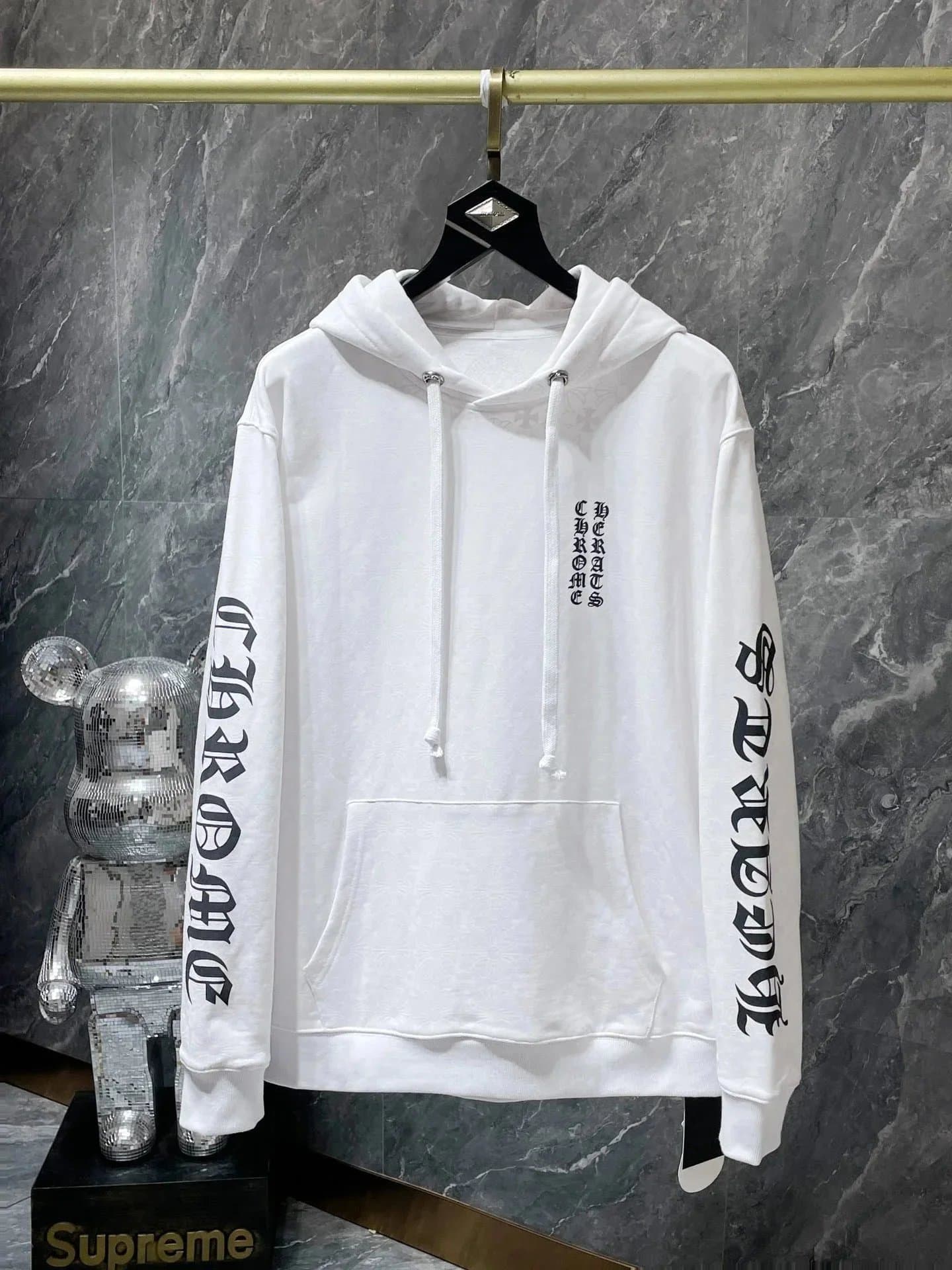 Chrome Hearts Hoodie Ombre Paint Splatter — CH-66