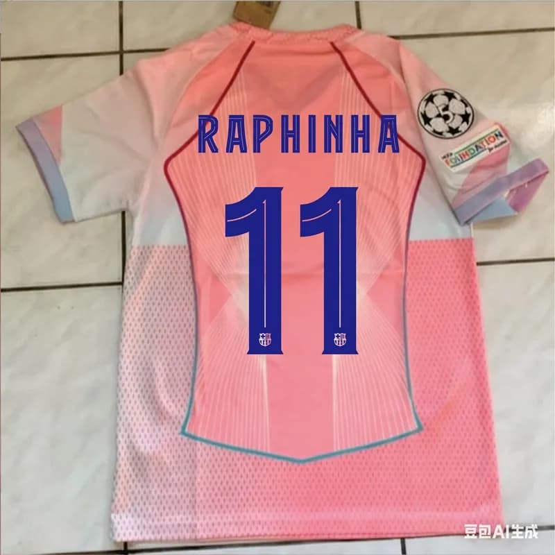 Nike Football Jersey F. De Jong #21 — No. 11 rafainha + champions league badge