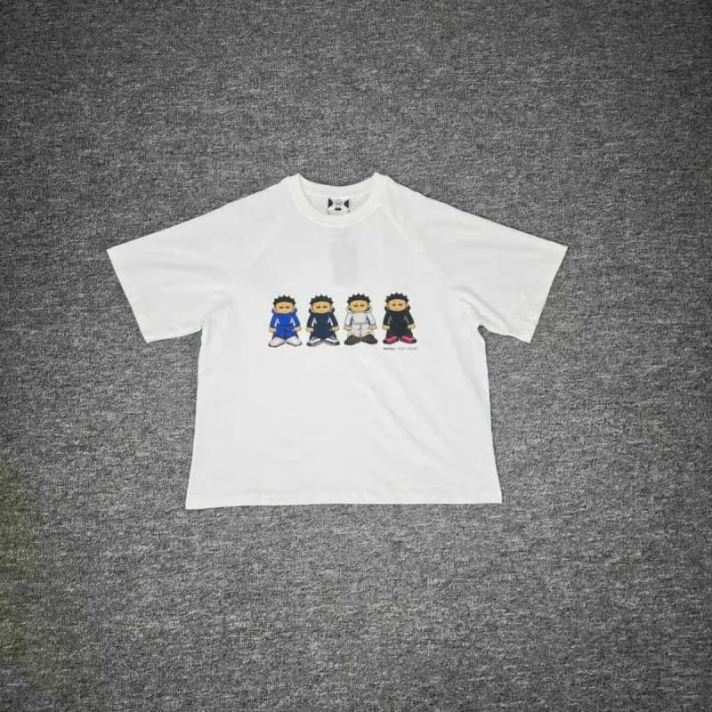 Corteiz Logo Shorts Heather Grey — 6005白色
