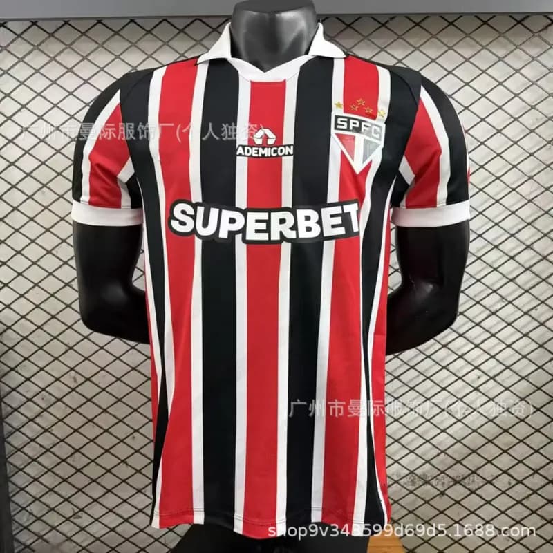 Soccer Jersey Zigzag Pattern — 26-27圣保罗客场