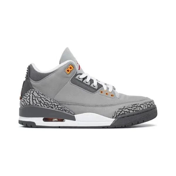 Air Jordan 3 Retro — 36-47.5 (Message Remarks Size) · CoolGrey