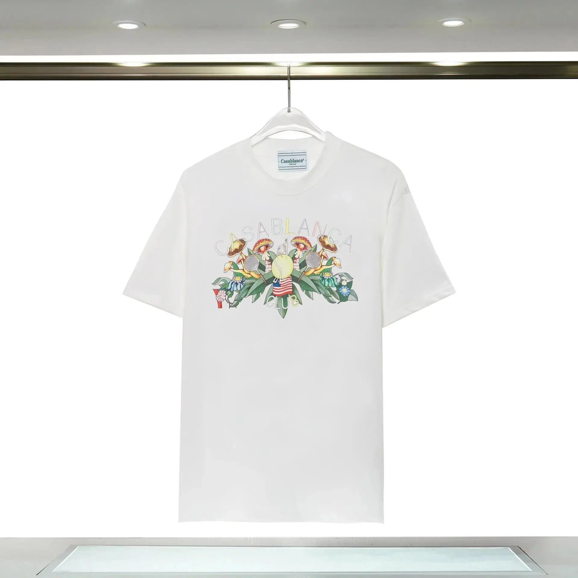 Casablanca Stork Joy Tee Multi-Stork Print — 25