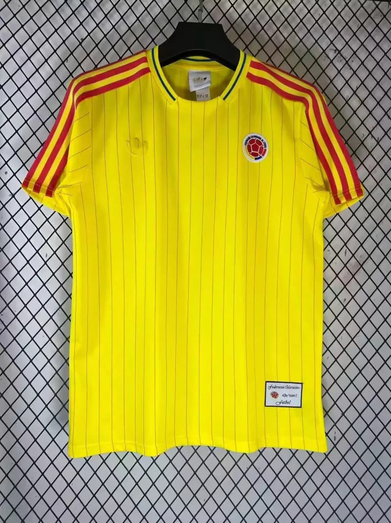 Adidas Colombia National Team Jersey 1990s Retro