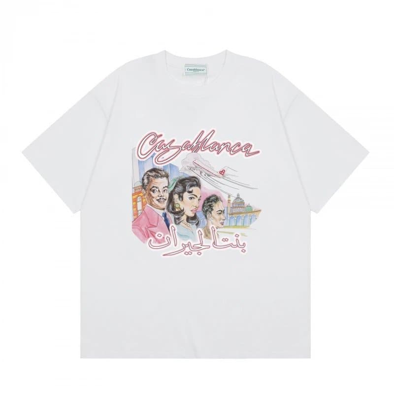Casablanca Graphic Tee Sunset Arch Print — Y059白