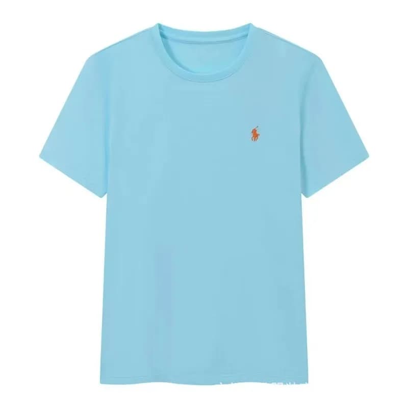 Polo Ralph Lauren Polo Tee Classic Fit — Light blue + yellow label