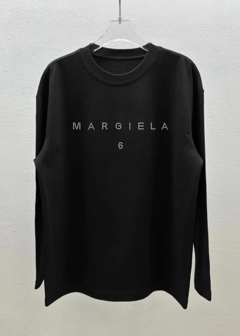 Maison Margiela Long-Sleeve Tee Margiela 6 Logo