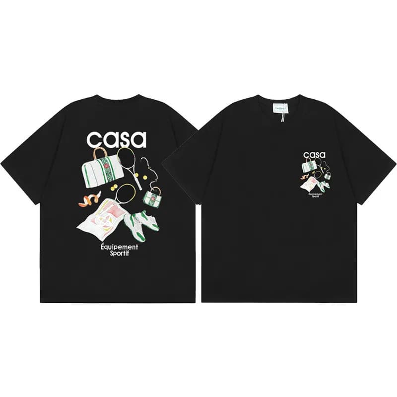 Casablanca Graphic Tee Casa Sport Print — 27