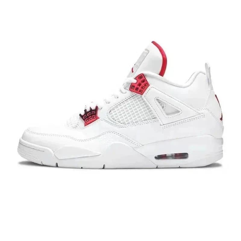 Air Jordan 4 Thunder — aj4-白红扣