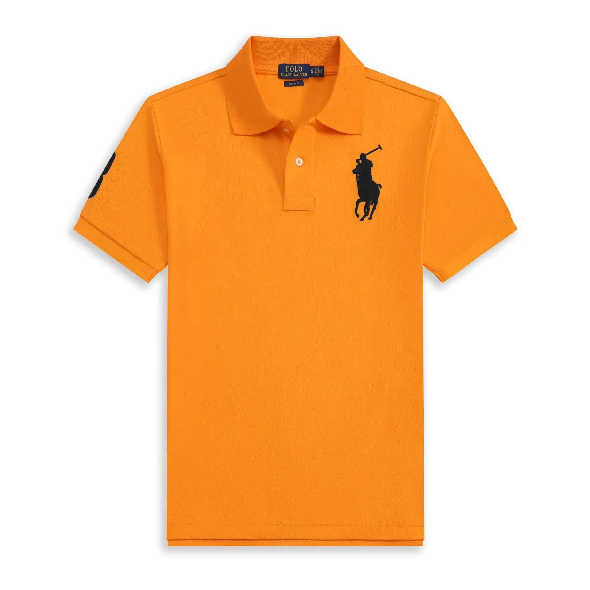 Polo Ralph Lauren Polo Shirt Big Pony — 桔色