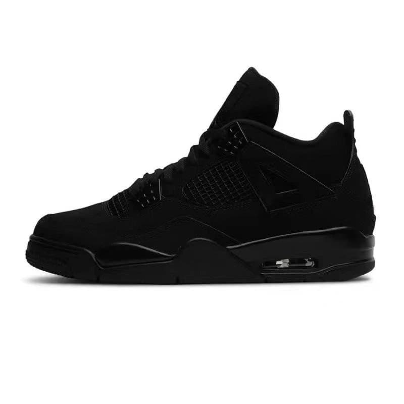 Air Jordan 4 Olive — 全黑