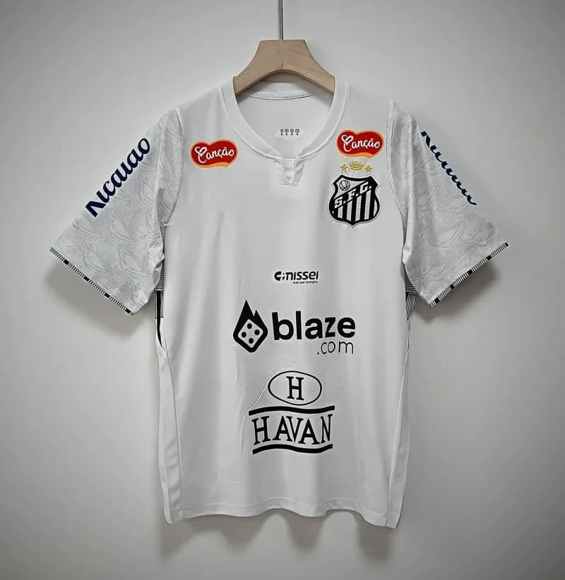 Home Jersey Qatar Airways — 2425巴西桑托斯主场10号