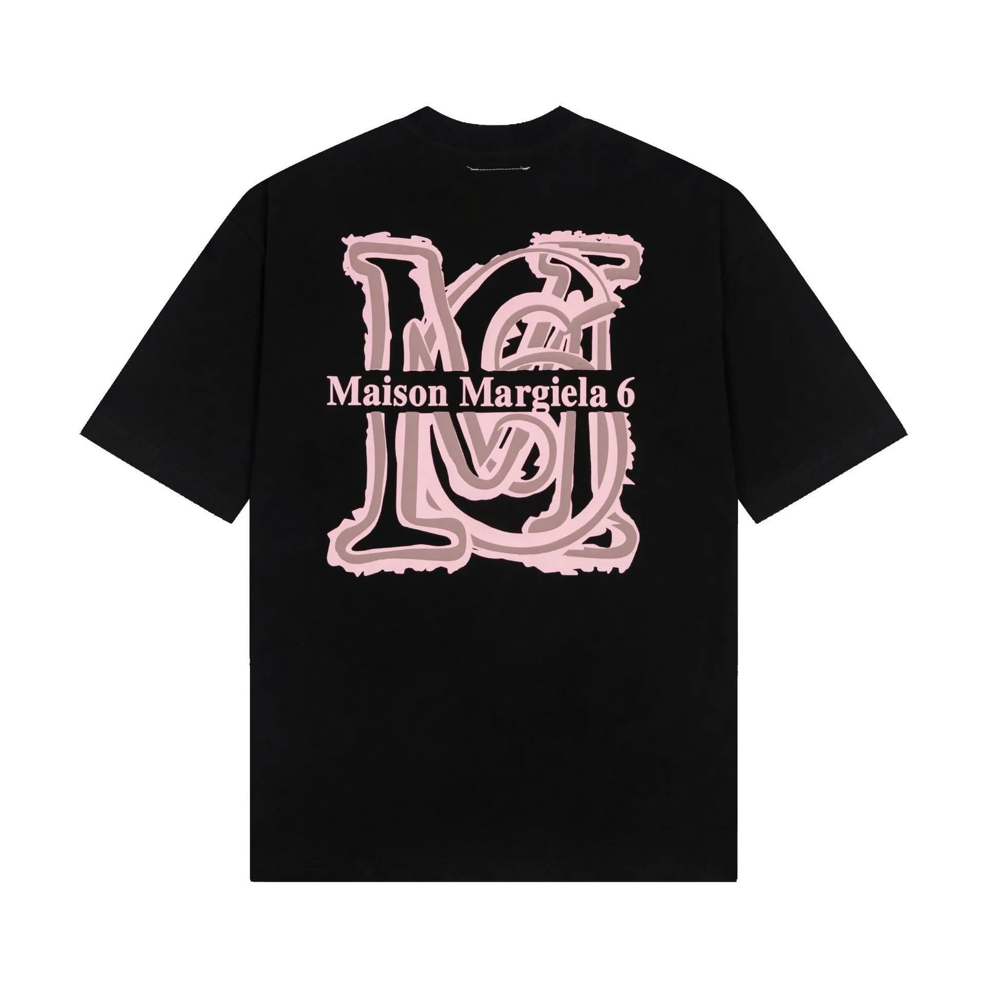 Maison Margiela Numbered Logo Tee Numbers Print — 837黑