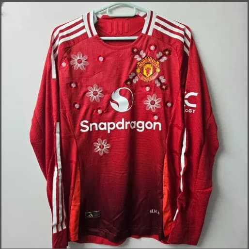 Adidas Manchester United Home Shirt Snapdragon Floral Edition