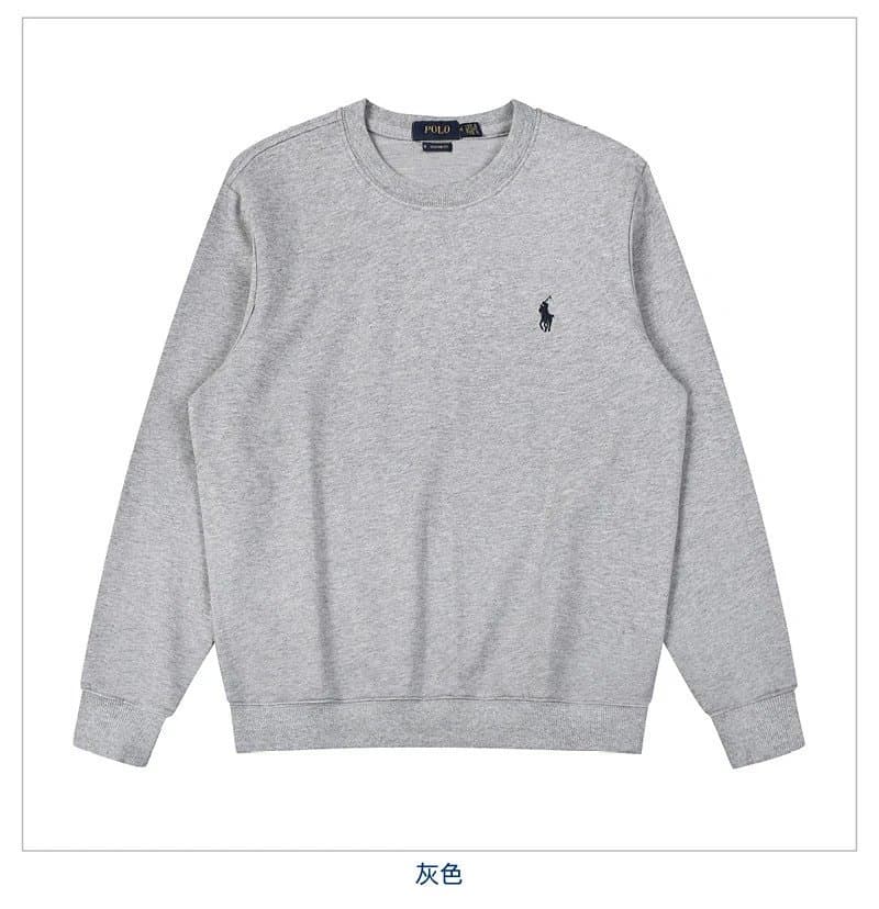 Polo Ralph Lauren Polo Bear Sweatshirt Dodgers Baseball — 棉圆领灰色-黑标